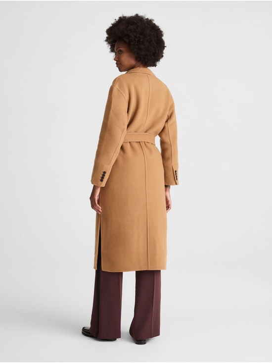 Madewell Double-Faced Brushed Long Coat - Picture 4 of 5